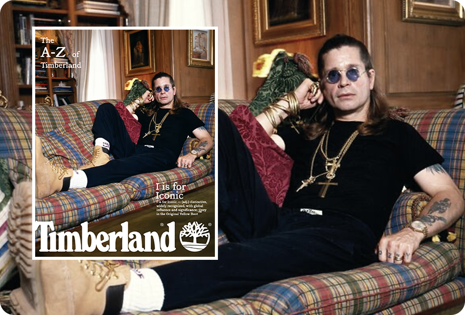 Ozzy Osbourne for Timberland